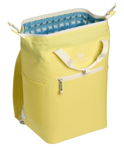 Image of Stanley All Day Madeleine Backpack Soft Cooler 20 Can Cooler with Handle and Shoulder Straps Insulated Travel Bag with Zipper BPA-Free