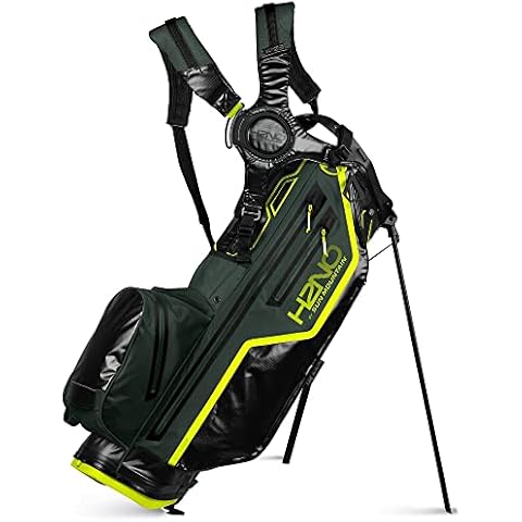 2022 Sun Mountain Golf H2NO Lite 14 Way Stand Bag (Black / Forest / Atomic) Cover