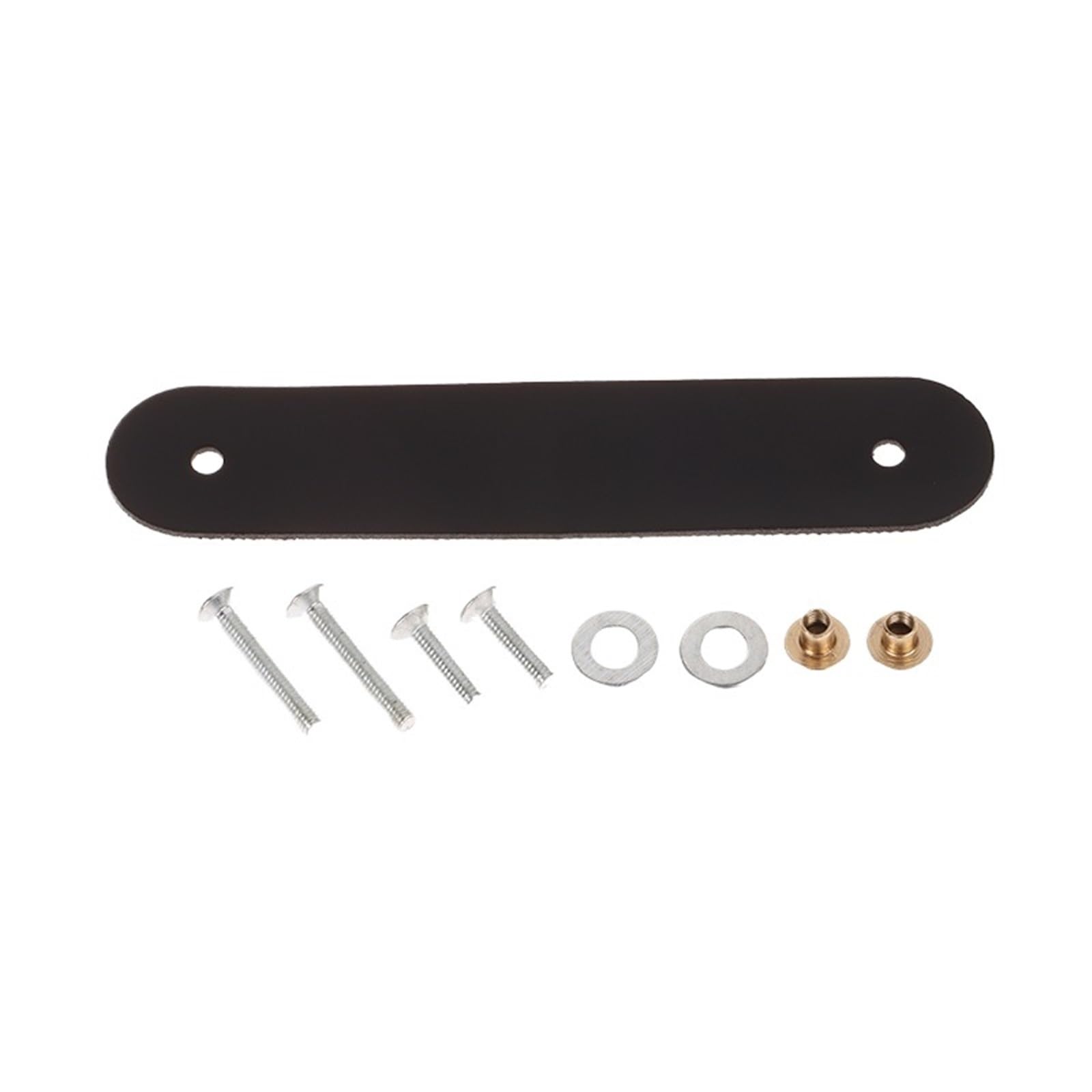 CQAHDSEVF Leather Drawer Pulls, Leather Drawer Handles Pulls for Kitchen Cabinets Cupboards Wardrobe Furniture Multicolor(Black)