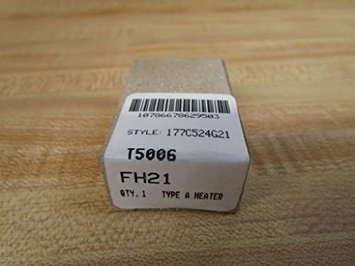 CUTLER HAMMER FH21 1.72 a 1.89 Amperios de Carga Completa, Unidad Térmica para Eaton B100 Serie Interruptor Manual de Motor miniatura 2