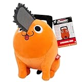 Total Anime Pochita - 8-Inch Super Soft Plush with Authentic Details from Chainsaw Man