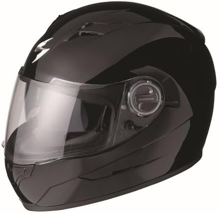Scorpion EXO-500 Solid Black Full Face Helmet - Large