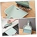 Mobestech Indoor Broom Set Mini Dust Pan and Brush Detailing Brush for Small Dustpan Cleaning Small Dustpan for Boys and Girls Broom and for Classroom