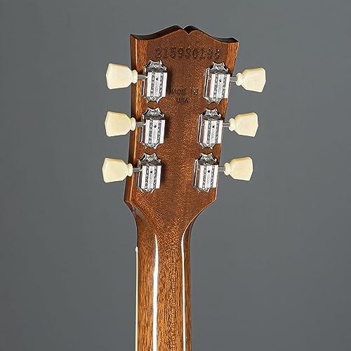 Gibson Les Paul Standard 50s Custom Color Figured Translucent Oxblood – Guitare Électrique à Coupe Simple - Les Beatles, Paul McCartney, John Lennon, RIngo Starr, George Harrison Gibson Les Paul Standard 50s Custom Color Figured Translucent Oxblood - Guitare Électrique à Coupe Simple – Image 8