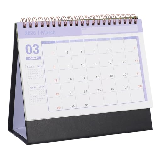 Didiseaon Calendrier De Bureau 2025-2026 : Petit Calendrier De Bureau De Juillet 2025 À Décembre 2026 Planificateur Mensuel À Rabat Pour La Maison Le Bureau Et L'École