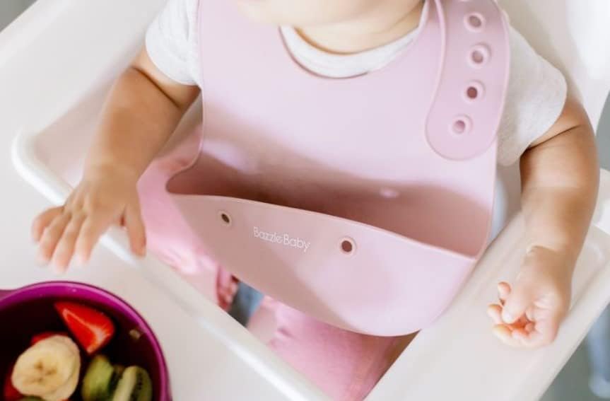 Miniatura 4 de Bazzle Baby Cuencos de silicona con succión con tapa y cuchara de silicona libre de BPA, destete LED para bebés, cuenco para niños pequeños, cuenco