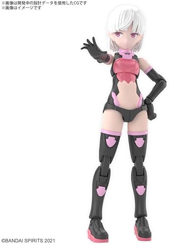 Miniatura 4 de Bandai Hobby - 30 Minute Sisters - #7 SIS-T00 Laranel [Color B], Bandai Spirits 30 MS Model Kit