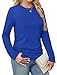Sampeel Womens Long Sleeve Tops Plus Size Fashion Shirts Ruched Tshirts Trendy Maternity Clothes Winter Clothing 2025 2XL