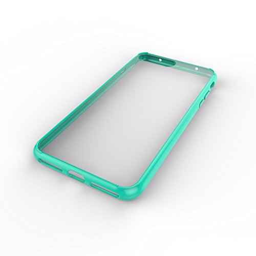 Luvvitt Clear View Iphone 7 Plus/Iphone 8 Plus Case With Hybrid Scratch Resistant Back And Shock Absorbing Bumper For Apple Iphone 7 Plus (2016) And Iphone 8 Plus (2017) - Teal #TOP4