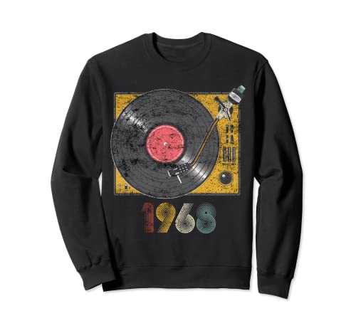Retro vintage best of 1968 t awesome since birthday gifts Sudadera