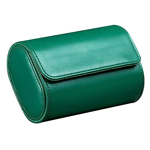 BESPORTBLE 1pc Retro Watch Storage Organizer Portable Watch Protective Case with Buffer Lining for Travel Durable PU Material present Box and Jewelry