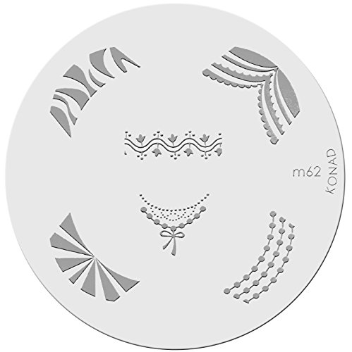 Konad Stamping Nail Art Image Plate - M62