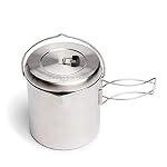 Solo Stove Pot 1800 Stainless Steel Companion Pot great Cookware for Backpacking Camping Survival Backpacking Kitchen and Cooking simple Equipment Set & Accessories for Hiking Campfires and Adventure - Image 2