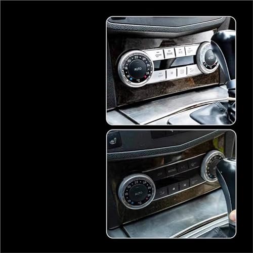 Caches boutons climatisation Mercedes W166 W164 commande console centrale 2012-2015 - 3