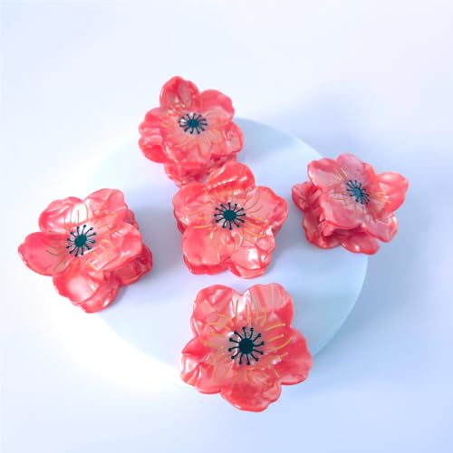 Pinza Poppy, pinzas pequeñas para el cabello de acetato para mujeres miniatura 5