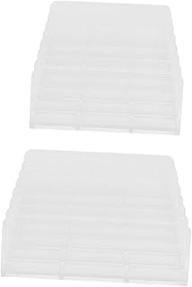 Angoily 2pcs Makeup Eye Stand Storage Lipstic...