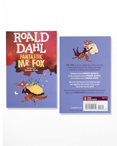 Roald Dahl Magical Gift Boxed Set (4 Books): Charlie and the Chocolate Factory, James and the Giant Peach, Fantastic Mr. Fox,Charlie and the Great Glass Elevator