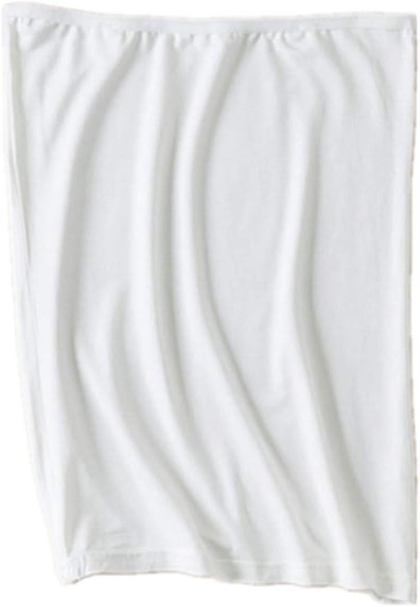 Shirt Extender for Women Plus Size Skirt Extenders Band White and Black 2 Pieces - Image 4