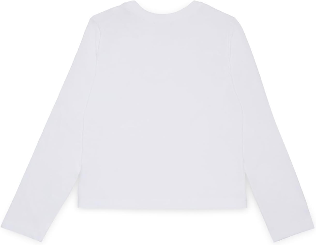 Diesel Girls' Long Sleeves Jersey T-Shirt Branded with Oval D Logo