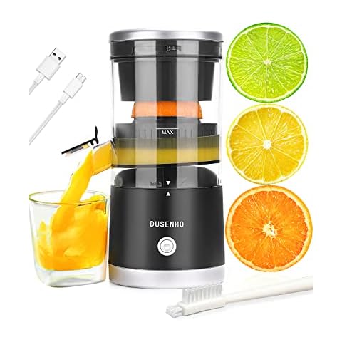 Zitronenpresse elektrisch Organgenpresse Tragbare USB-Aufladung Juicer Entsafter für Orange, Zitronen Cover
