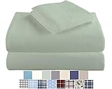 Morgan Home Cotton Turkish Flannel Sheets 100% Brushed Cotton for Supreme Comfort - Deep Pockets -...