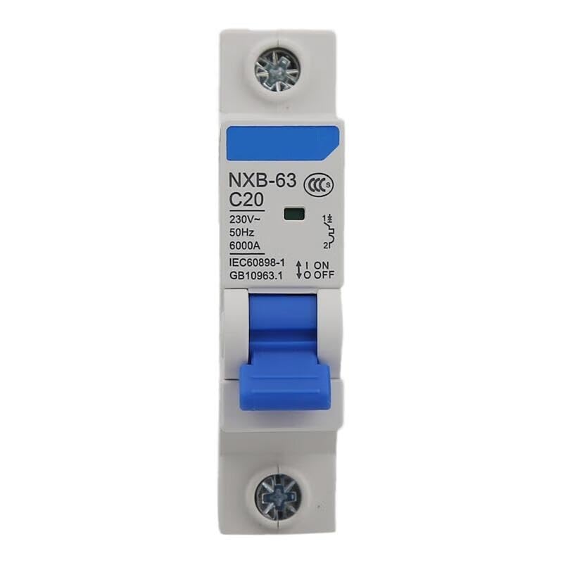 Disjoncteur NXB-63 1P C20 pour sécuriser les prises de la maison