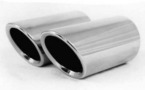 Car auto Replacements 304 Chrome Exhaust Muffler Tip For VW Golf MK6 Variant Jetta Sportwagen 2009 2010 2011 2012 2013