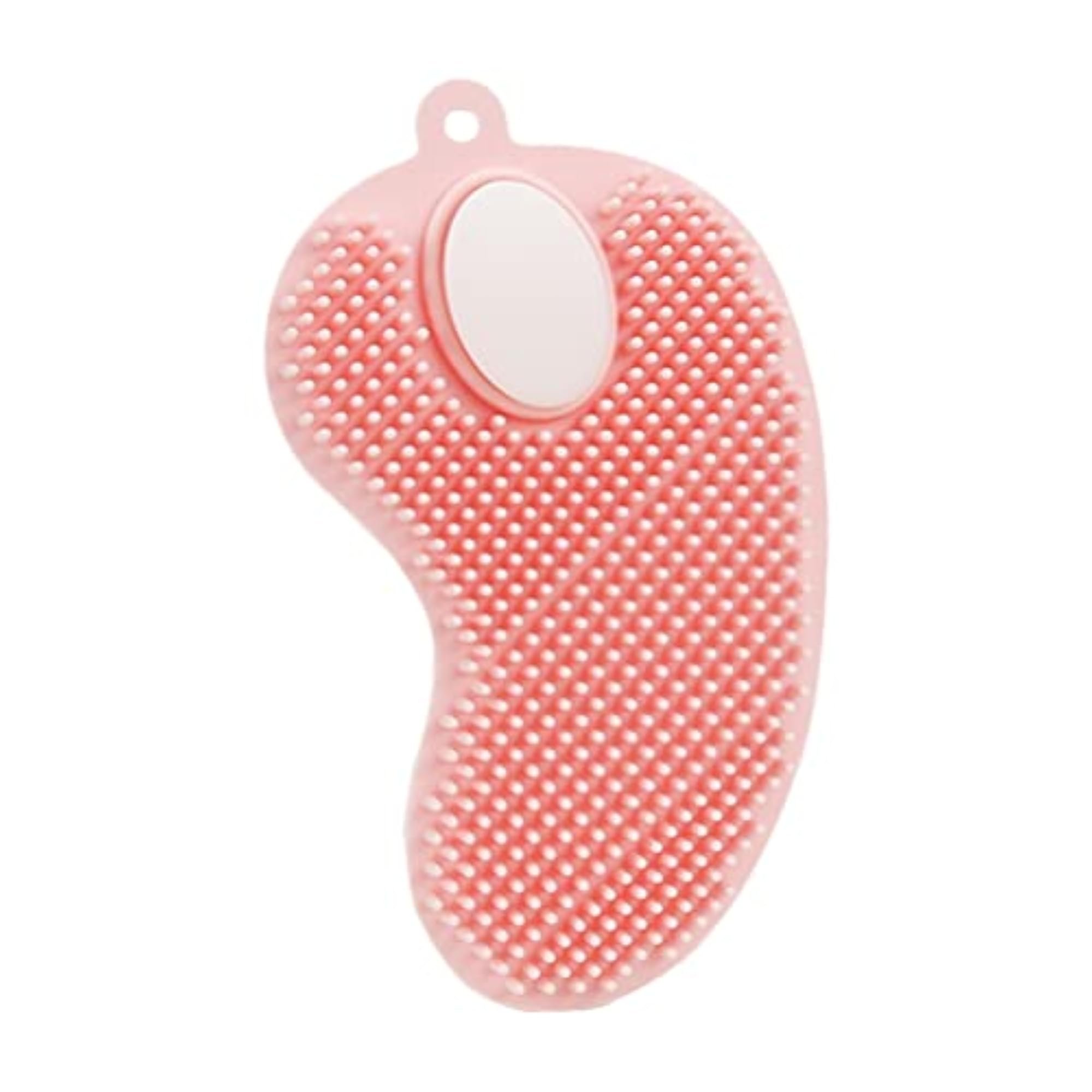Silicone Bath Brush with Hole for Easy Use