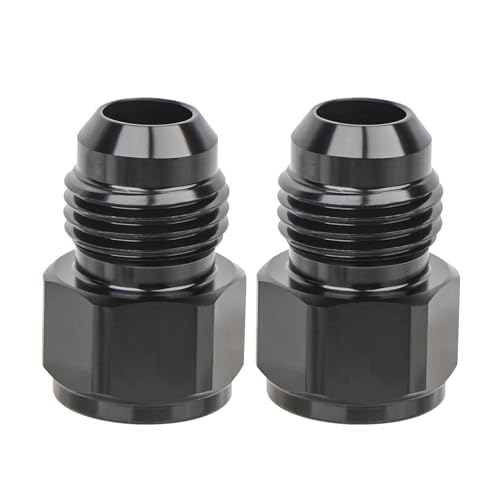 EVIL ENERGY 4AN Female to 6AN Male Flare Reducer Expander Adapter Fitting 2PCS