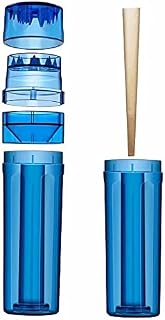 Cone Loader Filler Storage Container, Pre-Rolled Cones Plastic Spice Grinder Flower Tower