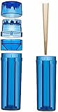Cone Loader Filler Storage Container, Pre-Rolled Cones Plastic Spice Grinder Flower Tower
