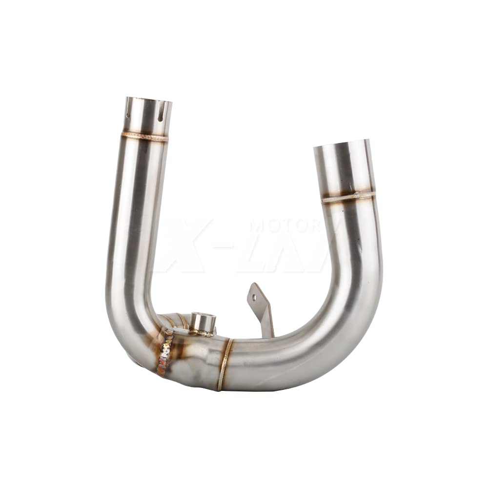 KYN for Ducati Hypermotard 1100 2007 2008 2009 Hypermotard 1100 Evo 2010 2011 2012 Tubo Collegamento collettori di Scarico Moto