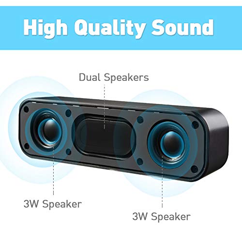 SoundBar Mini-USB-luidspreker, computerluidspreker voor pc, computer, laptop, notebook, tablet, plug and play - Image 3