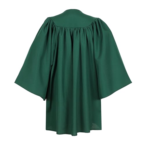 Image of Matte Kindergarten Preschool Graduation Gown and Cap Set with Year Tassel for Kids
