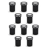 Tacdas 10X Obiettivo per Videocamera Un Scheda Singola Obiettivo per Videocamera di Rete da 12 mm 5 MP HD Obiettivo per CCTV Accessori per F …