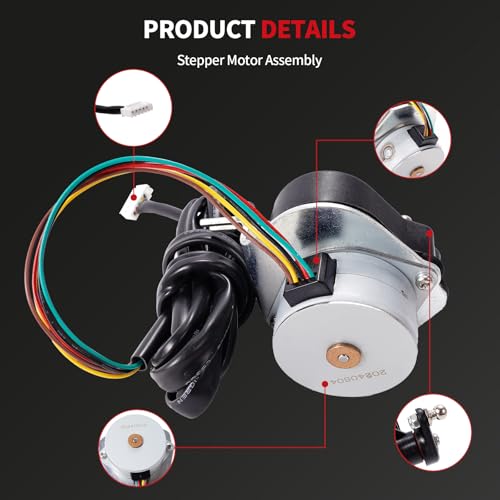 HRepair 0G6454 Stepper Motor fits for Generac Guardian GTH990 HSB GTH999 Stepper Motor Assembly,Replacement Generac 0G6454 0E5108