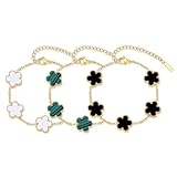 Symbole Porte Bonheur: Ce bracelet porte-bonheur pour femme non seulement magnifique, mais il symbolise aussi la chance. Dans la culture traditionnelle, le trèfle à cinq feuilles symbolise la chance, l’amour, l’espoir, la prospérité et la foi. Ce bracelet porte bonheur femme intègre ces significations positives au quotidien, ce qui en fait une pièce élégante alliant beauté et symbolisme.