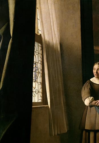 Image sur Toile Vermeer d'une qualité artistique exceptionnelle pour décoration intérieure élégante