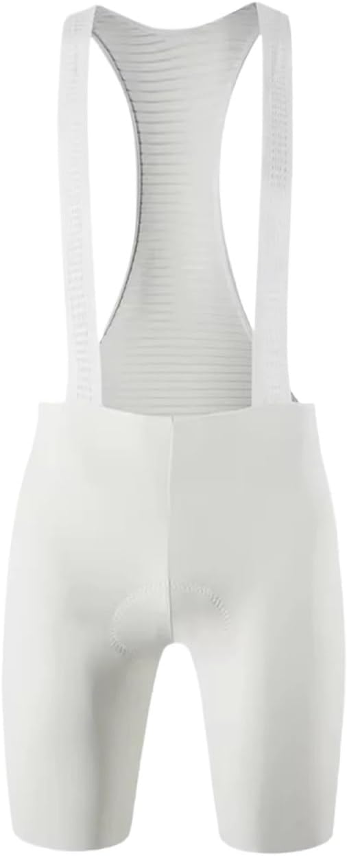 Damskie Spodenki Rowerowe Bezszwowe Spodenki Na Szelkach Rowerowych Damskie 6-godzinne Spodnie Rowerowe Letnia Odzież Rowerowa Szosowe Legginsy Do Rowerów Górskich, White, 3XL