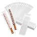 200ct Clear Adhesive Cello Bags 2x10-1.4 mils Thick Self Sealing OPP Plastic Bags for Bakery Cookies Christmas Halloween Party Decorative Gift (2'' x 10'')