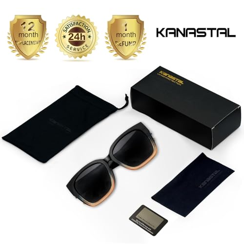 Image of KANASTAL Anti Blue Light Glasses for Women and Men | TR90 Frame,UV Protection,PC Lens,Lightweight,High Definition,Computer,Phone,Video Gaming,Television,Gaming,Screen