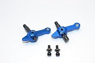 GPM For Tamiya DT-03 Upgrade Parts Aluminium Front Knuckle Arm - 1Pr Blue