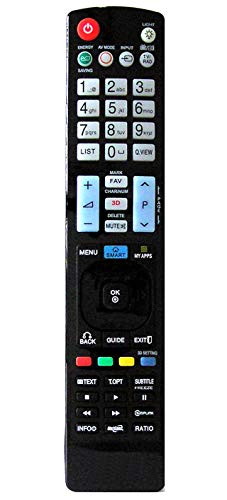 Ersatz Fernbedienung Pour TV LG LED LCD 3D AKB72914048