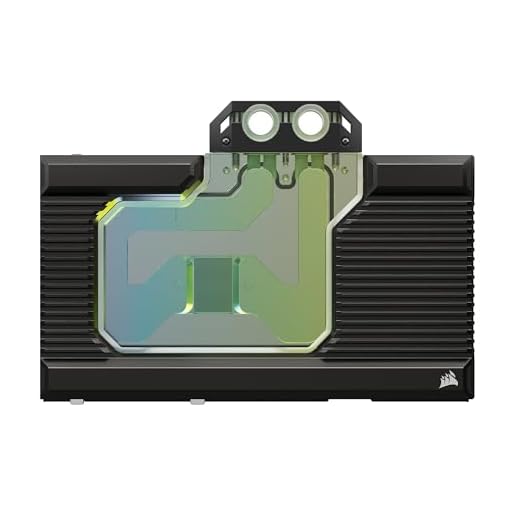 Corsair Hydro X Series iCUE Link XG7 RGB 4080 SUPRIM/Trio GPU Water Block - para MSI GeForce RTX 4080 Gaming SUPRIM/Trio Cards - Preto