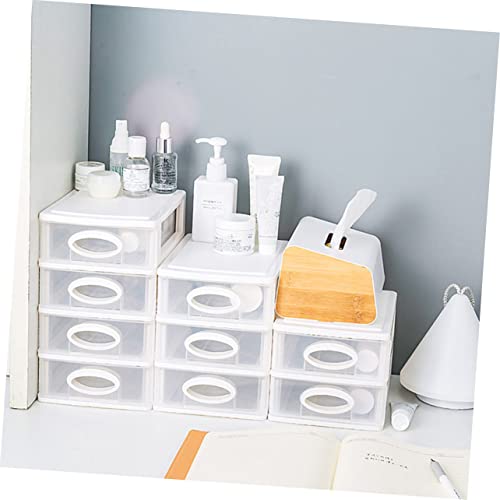 Boîte de rangement bureau à plusieurs niveaux pour fournitures - 7