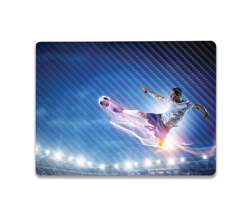 Image of MightySkins Carbon Fiber Skin Compatible with Microsoft Surface Laptop Go 3 (2023) Full Wrap Kit - Super Kick | Protective, Durable Textured Carbon Fiber Finish | Made in The USA