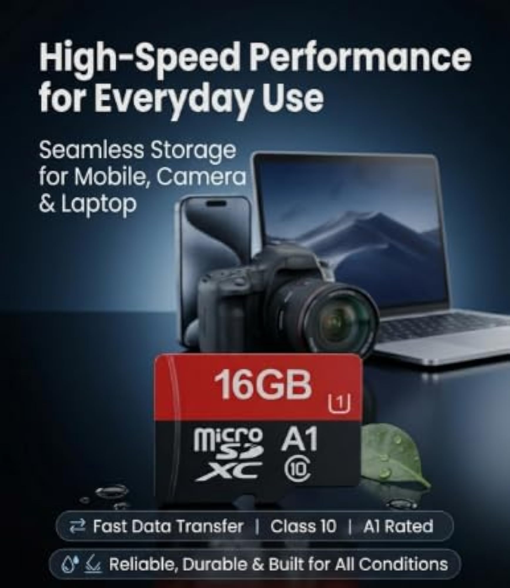 16GB Micro SDXC Memory Card
