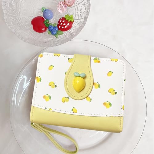 Image of Sunwel Fashion Girls Cutest Prints Wallet Card Slots Small Wallet with Zipper Coin Pouch Wallet for Women