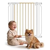 LIONELO Truus Slim - Baby Traphekje voor Trap of Deur | Verstelbare Breedte 75-105 cm | Auto Sluiting | Tweezijdig Openen | Zelfvergrendelend | Zonder Boren | Afgeronde Randen