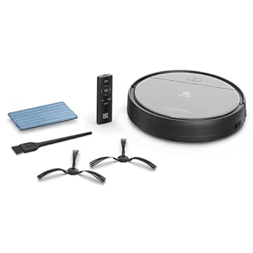 Robô Aspirador de Pó Electrolux Home e Control Experience Erb20 Bivolt Preto e Cinza